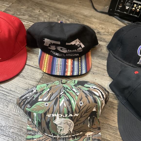 Lot of 9 Vintage SnapBack Hats Sports Specialties American Needle Athletic Mixed - Picture 8 of 10